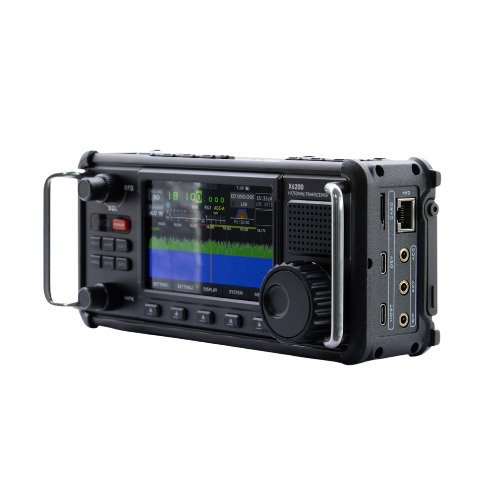 Xiegu X6200 HF/50MHz Portable SDR Transceiver Xiegu Radio