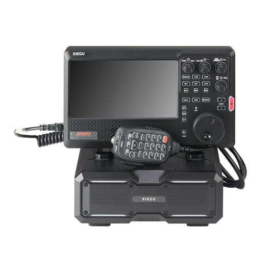 Xiegu G7250 100W HF/50MHz SDR Transceiver with 7-Inch Touchscreen and Built-In ATU