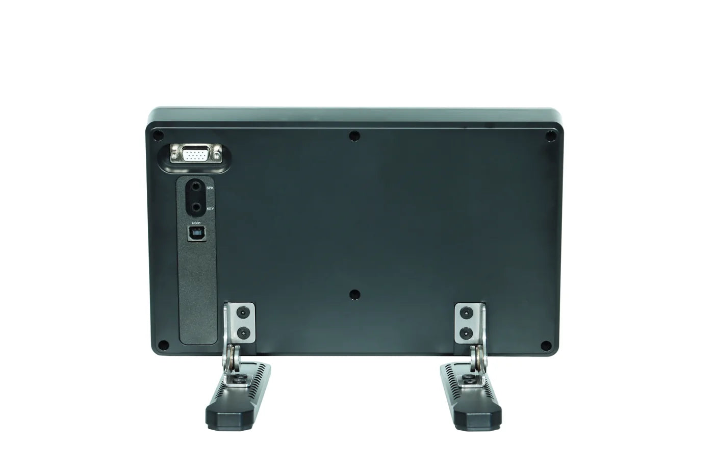 Rear connections and support feet on the G7250 S800M controller