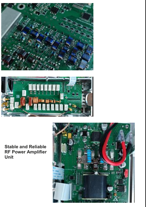 Xiegu G7250 receiver and RF hardware